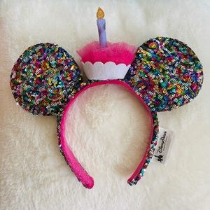 Disney parks cupcake birthday ears